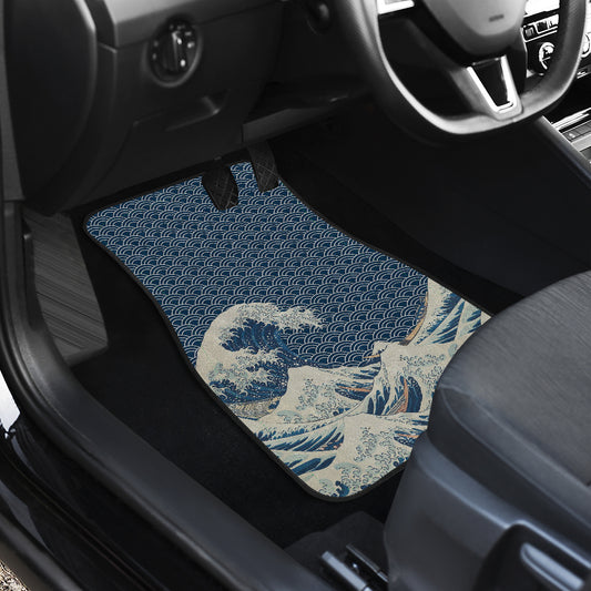 Kanagawa Wave - Car Mats (2x Front)